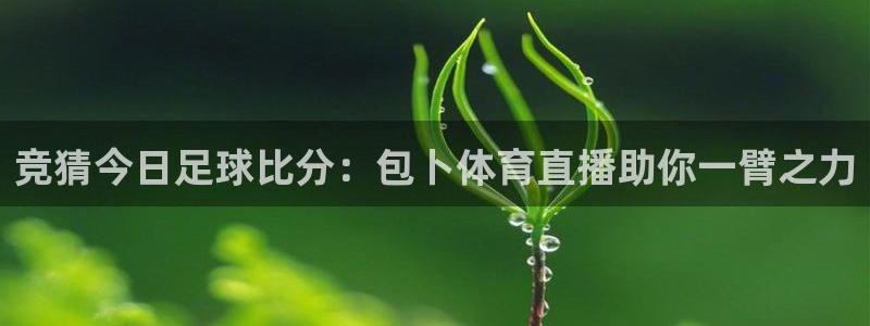 竞猜今日足球比分：包卜体育直播助你一臂之力