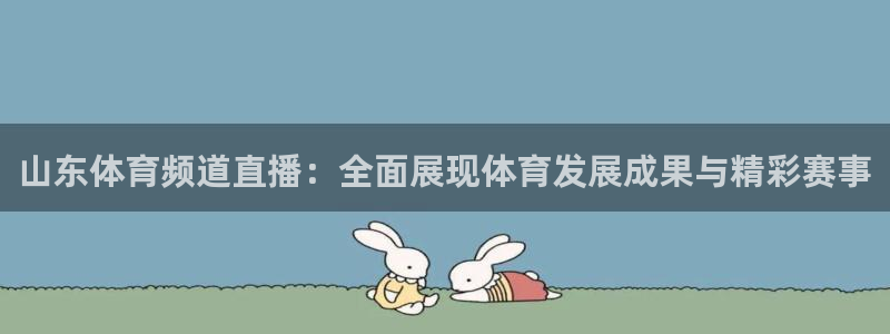 山东体育频道直播：全面展现体育发展成果与精彩赛事